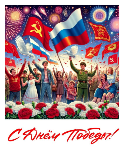 С праздником Победы! С праздником Победы!.